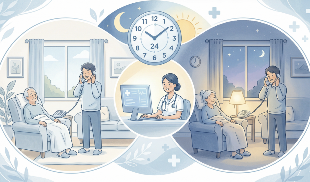 24時間365日対応の安心体制