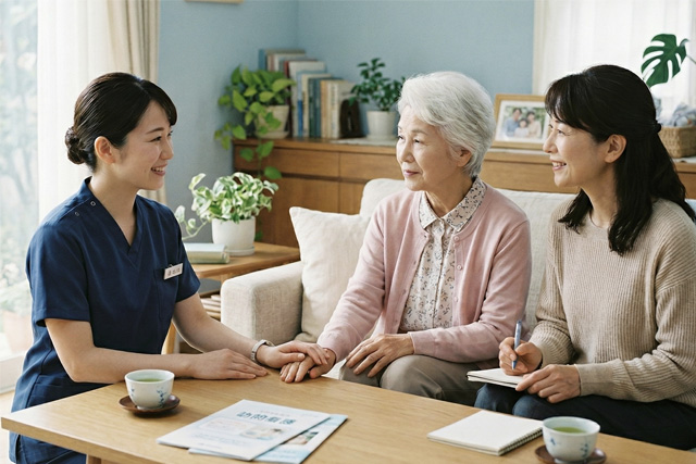 訪問看護は「今すぐ利用を決めなくても大丈夫」です